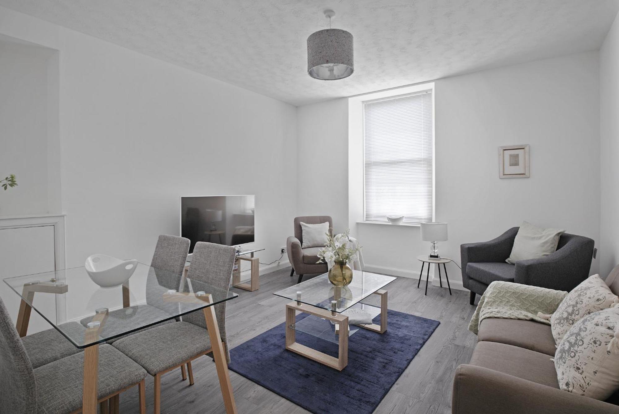 Dee Street Stay - Sja Stays - Modern 2 Bed Apartment 애버딘 외부 사진